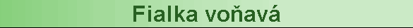 Fialka vo?av